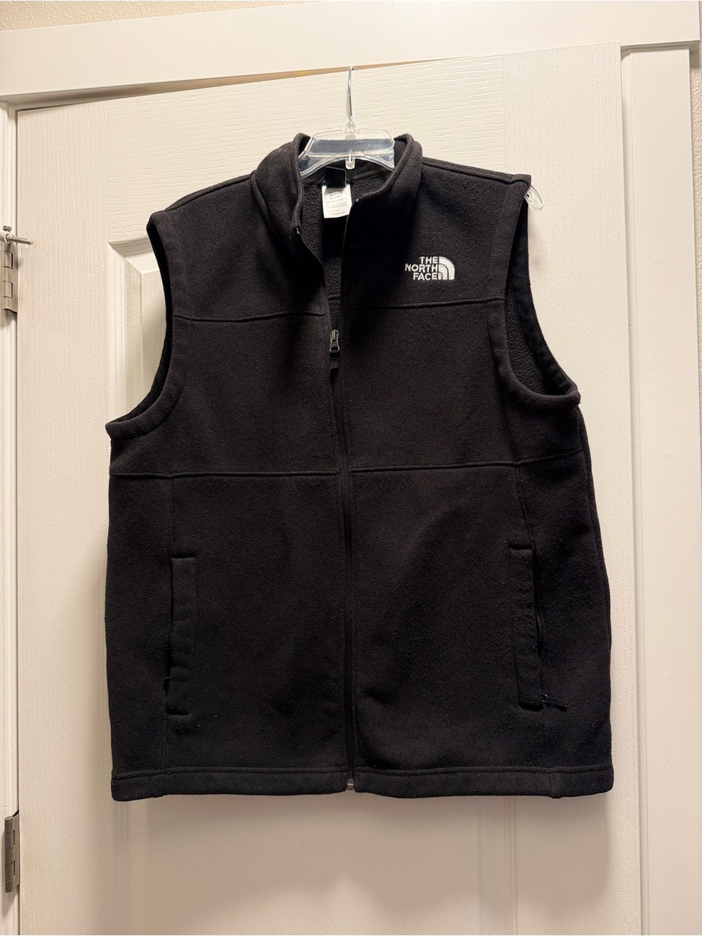 The North Face Men’s Black Fleece Vest